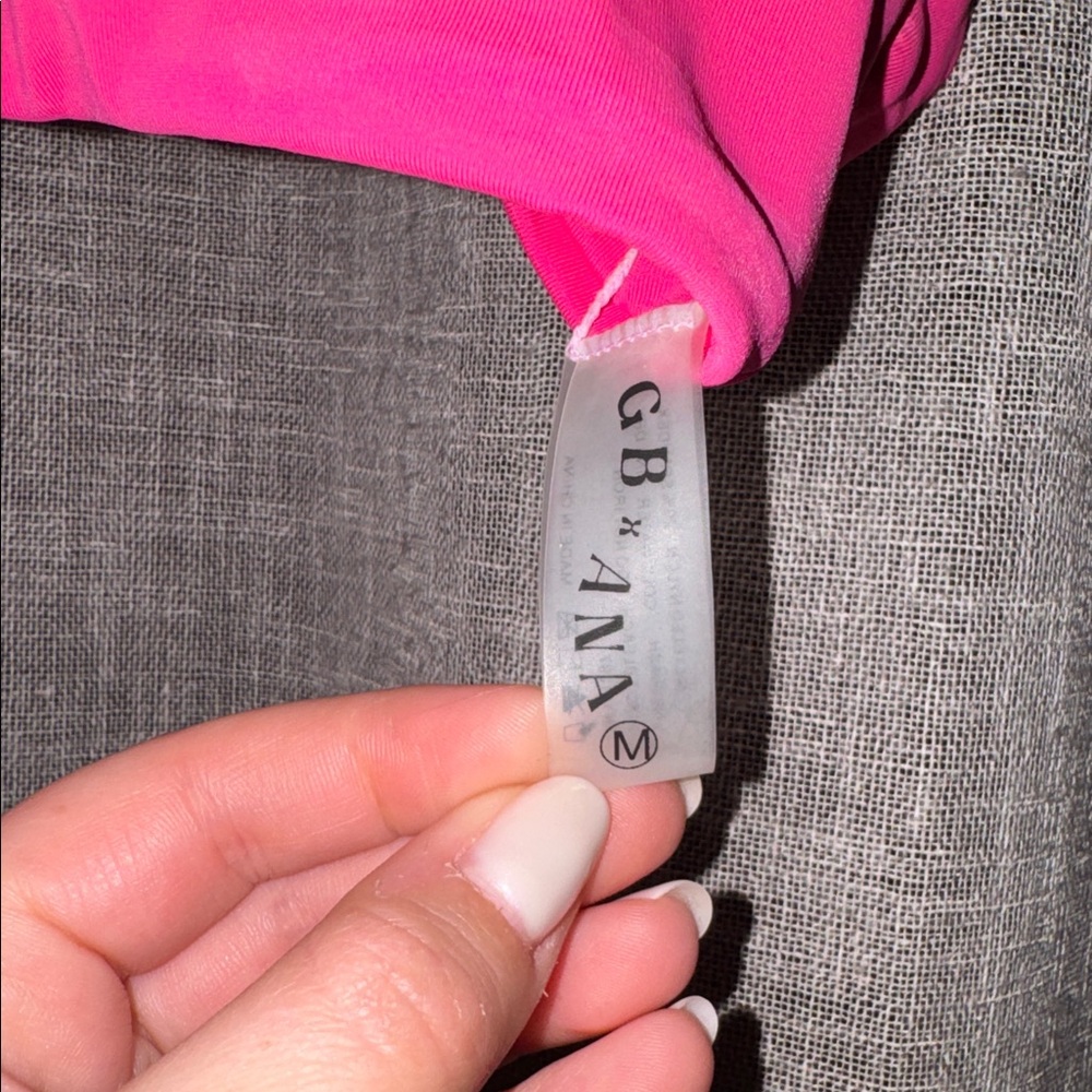 GB X ANA Hot Pink Bikini Top - Picture 2 of 4